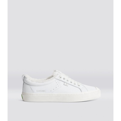 Cariuma Oca Therma Low White Premium Leather Sneaker