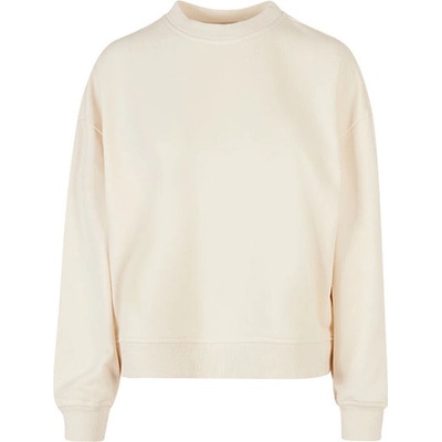 Build Your Brand dámská oversized mikina BY212 White Sand