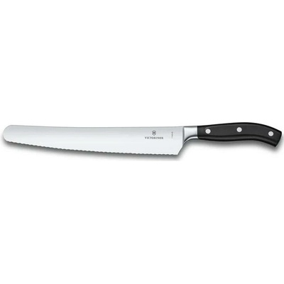 Victorinox - Kuchynský nôž na chlieb GRAND MAITRE 26 cm čierny 7.7433.26G