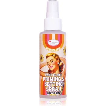 theBalm Twice as Nice Priming & Setting Spray фон дьо тен фиксатор 100ml