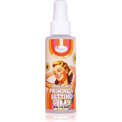 theBalm Twice as Nice Priming & Setting Spray фон дьо тен фиксатор 100ml