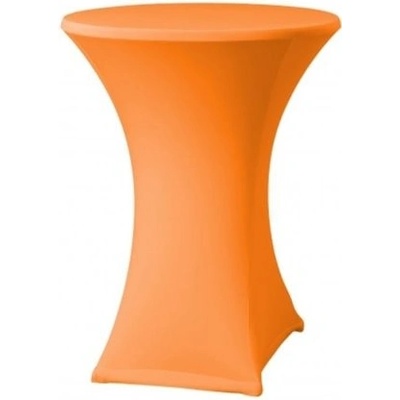 DENA Elastický poťah ONYX PRO na koktejlové stoly 80-85cm 210 g/m² Oranžová