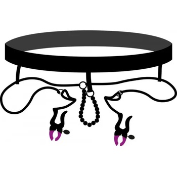 Image 1 of Orion Прашки със щипки за вагинални устни "bad kitty