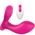 DreamToys Dreamtoys Essentials - вибратор бикини с G-точков стимулатор за носене (магента)
