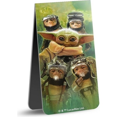 Záložka Záložka Star Wars: The Mandalorian and Grogu - Mando & Grogu