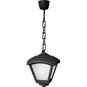 Fumagalli Dario 250 ГРАДИНСКИ ФЕНЕР ВИСЯЩ 1xe27 ip55 ЧЕРЕН (96dario250p/bl)