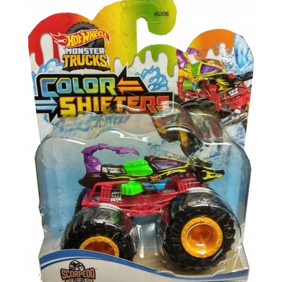 Hot Wheels Monster Trucks Color Shifters Scorpedo