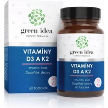 Green Idea Vitamín D3 K2 60 kapsúl