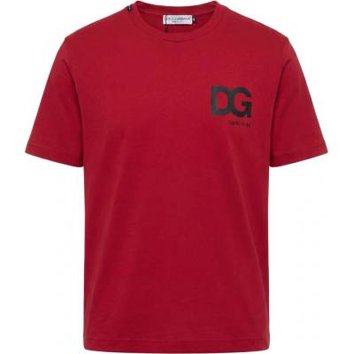Dolce & Gabbna DG Logo Red tričko