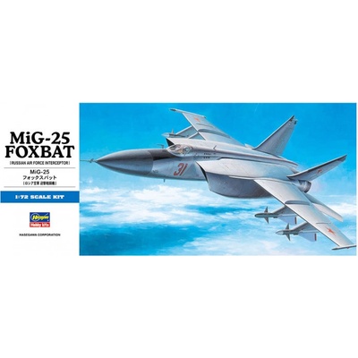 Hasegawa D4 MiG-25 Foxbat 1:72