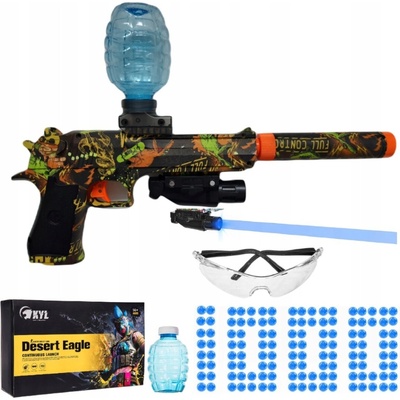 AUTOMATICKÁ PISTOLE NA GELOVÉ KULIČKY GLOCK DESERTEAGLE - GRAFIKA DINOSAURŮ