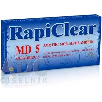 RapiClear MD 5 IVD test drogový na samodiagnostiku