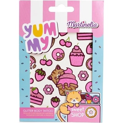 Aquarius Cosmetic Временни татуировки, Martinelia, Yummy, 12 броя (MA62501)
