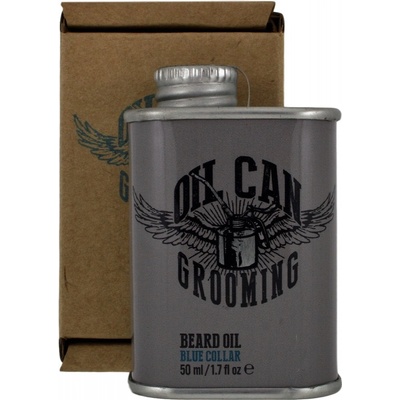 Oil Can Grooming Blue Collar olej na vousy 50 ml