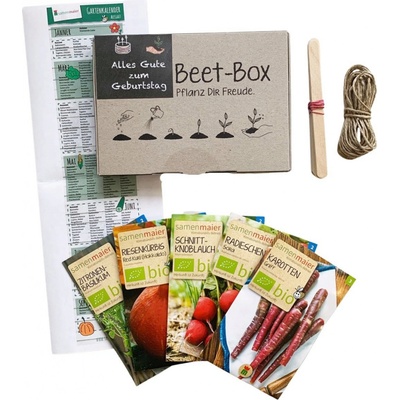 Samen Maier Bio Beet-Box "Všetko najlepšie k narodeninám!" 1 sada