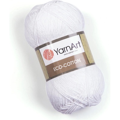 Yarn Art příze Eco Cotton_760 bílá