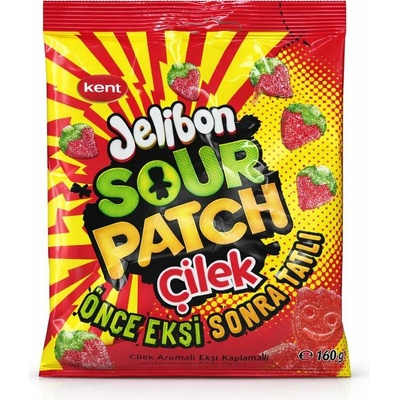 Kent Sour Patch Cilek-Jahoda 160 g