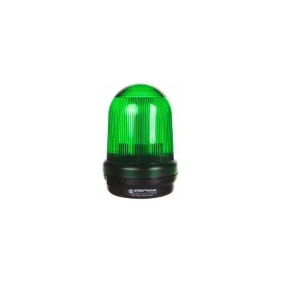 WERMA Light signal green steel 12-240V IP65 826.200. 00