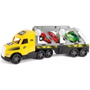 Wader Wader: Magic Truck Екшън ретро камион с малки коли - 79 см