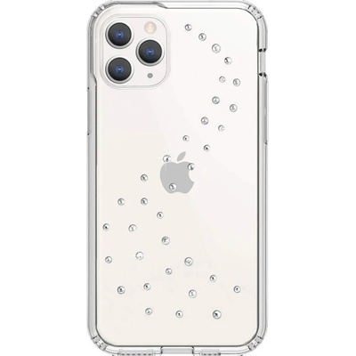 Bling My Thing Milky Way Pure Brilliance - хибриден удароустойчив кейс с кристали Cваровски за iPhone 11 Pro (прозрачен)