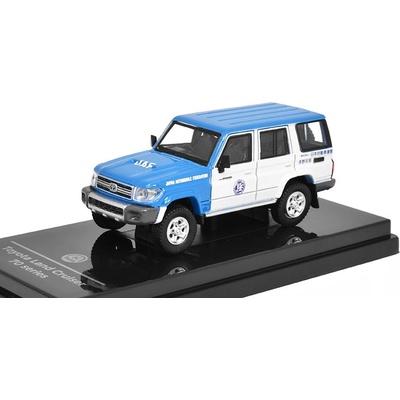 PARAGON Toyota Land Cruiser 76 JAF Japan Automobile Federation Models 1:64