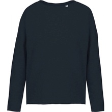 Dámská moderní mikina oversized námořnická modrá