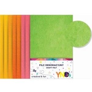 Noster Decorative felt Fluo YNJ 8 colors NOSTER