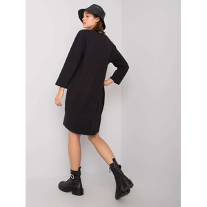 Ex Moda Дамска ежедневна рокля модел 618.24P ex moda цвят черен