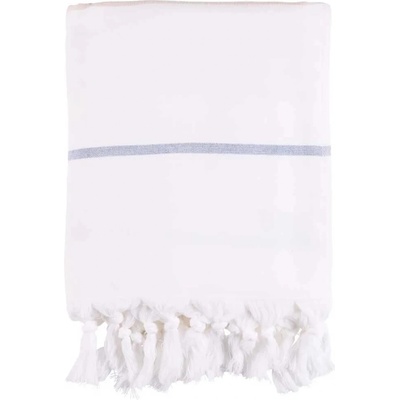 SEA RANCH Хавлиена кърпа Sea ranch Long Beach towel - White (White / Oxford Tan)