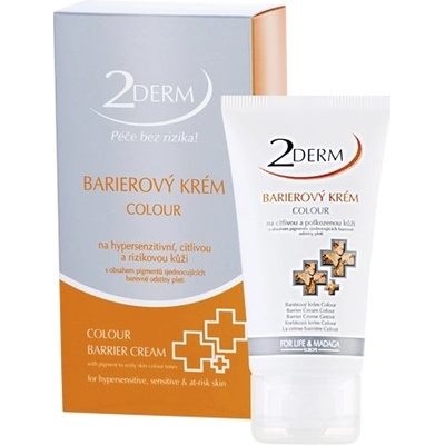 2Derm barierový krém Colour 50 ml