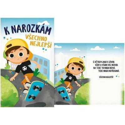 MFP Přání dětské k narozeninám pro kluky M33-112 T