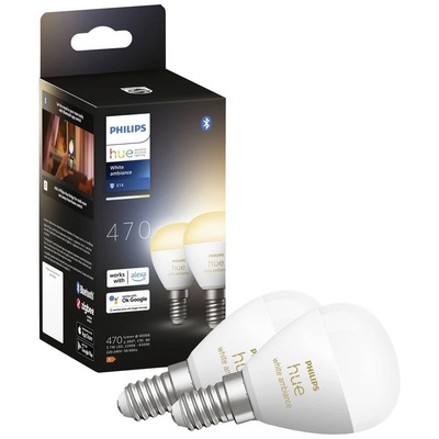 Philips Hue White ambience 8719514491168 смарт осветление Умна крушка Блутут 5, 1 W (8719514491168)