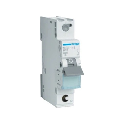 Hager 13B/1 MBS113 6kA