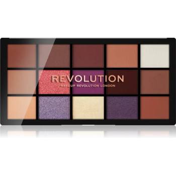 Makeup Revolution Reloaded палитра от сенки за очи цвят Visionary 15x1, 1 гр
