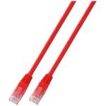 EFB Elektronik RJ45 пач корда категория 5e, неекранирана U-UTP PVC CCA, червена, EFB (7.5 м) (K8096.7,5)