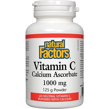 Image 1 of Natural Factors Vitamin C 1000 mg Calcium Ascorbate [125 грама]
