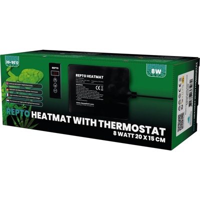 Repto HeatMat Thermostat 8 W, 20 x 15 cm