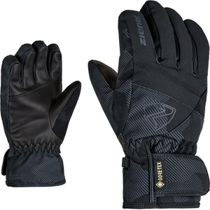Ziener Детски ръкавици Ziener Kid's Leif GTX Gloves - Black / Gray Ink Camo - размер 6, 5 (EU) (202-4969-0318)