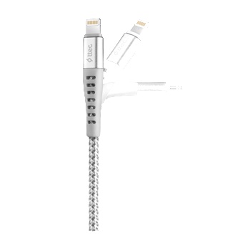 Image 1 of Ttec Кабел ttec ExtremeCable Charge / Data Cable, Lightining, 150 cm - Space Grey