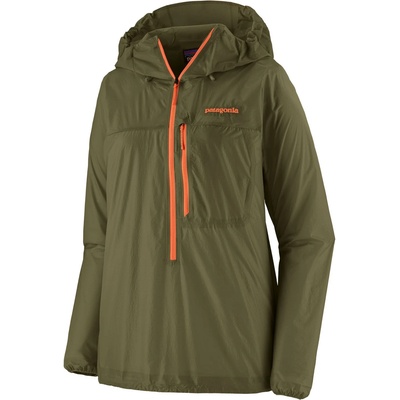 Patagonia Дамско ветрозащитно яке Patagonia Women's Houdini Rock Jacket Windproof jacket - Basin Green - размер XL (118-0436-0115)