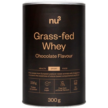 nu3 Grass Fed Whey Powder - Chocolate