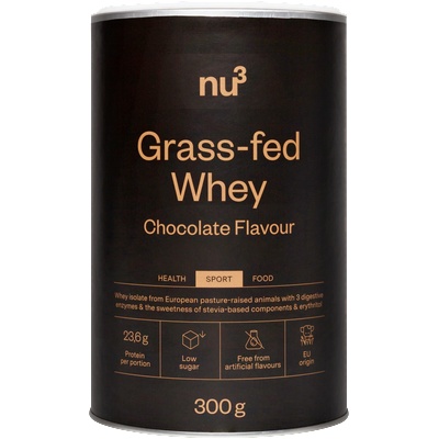 nu3 Grass Fed Whey Powder - Chocolate