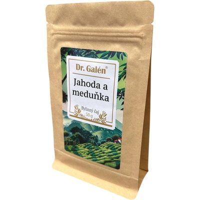 Dr. Galén Jahodový bylinný čaj s meduňkovým nádechem 50 g