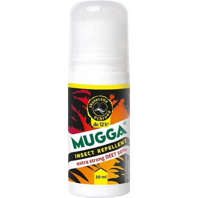 Mugga Repelent tělové mléko 50% Deet Extra silný repelent 50 ml