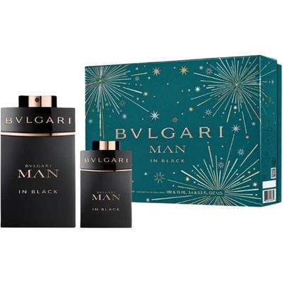 Bvlgari Man in Black Подаръчен комплект за мъже Размер EDP 100 ml + EDP 15 ml
