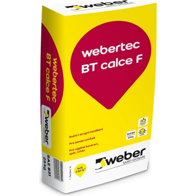 Weberdur BT calce F - 25 kg balení 25 kg 1 ks