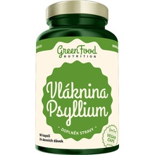 GreenFood Vláknina Psylium 96 kapslí