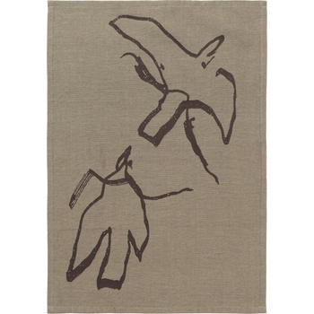 Ferm Living Малка кухненска кърпа Vuelo 50 x 70 см сивкавокафява (1104271081)