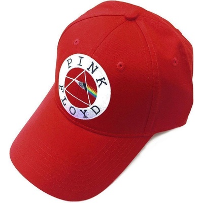 Rock Off Pink Floyd Unisex Baseball Cap Circle Logo Red