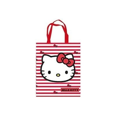 Taška Hello Kitty Tote Bag Red & White Stripes